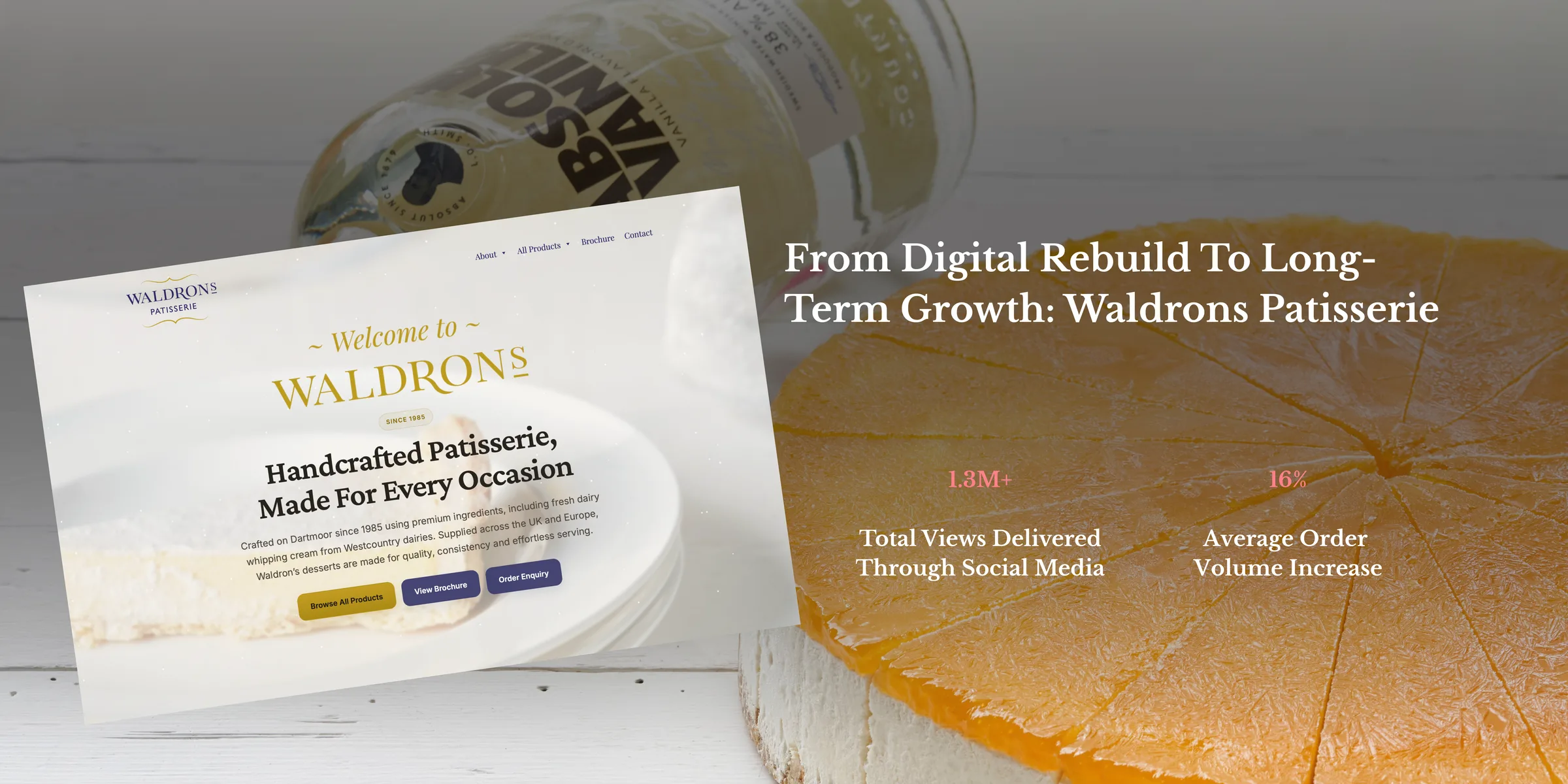 From digital rebuild to long-term growth: Waldrons Patisserie
