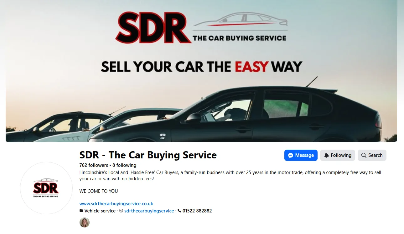 The SDR Facebook page