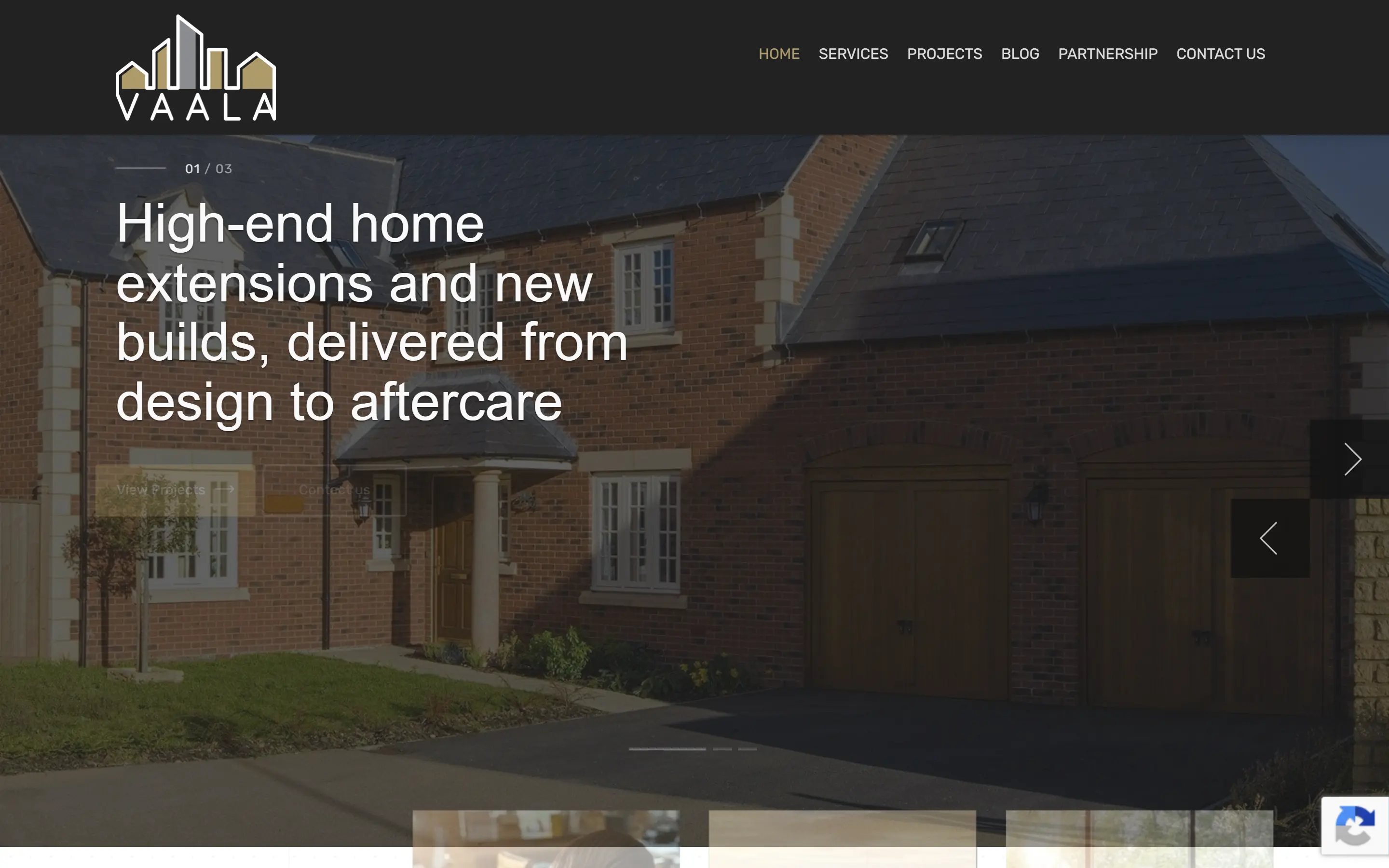 The Vaala homepage