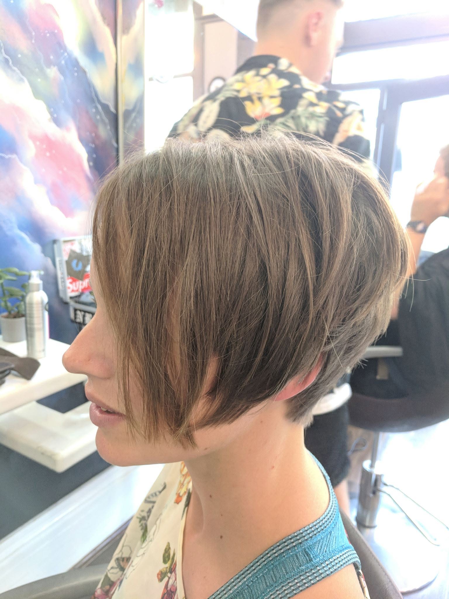 Hair colour and styling by The Loft Hair Studio