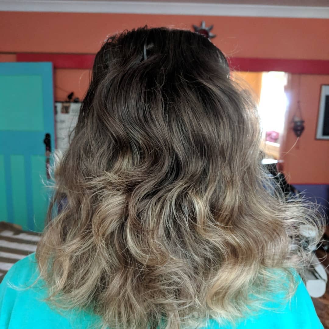 Hair transformation by The Loft Hair Studio