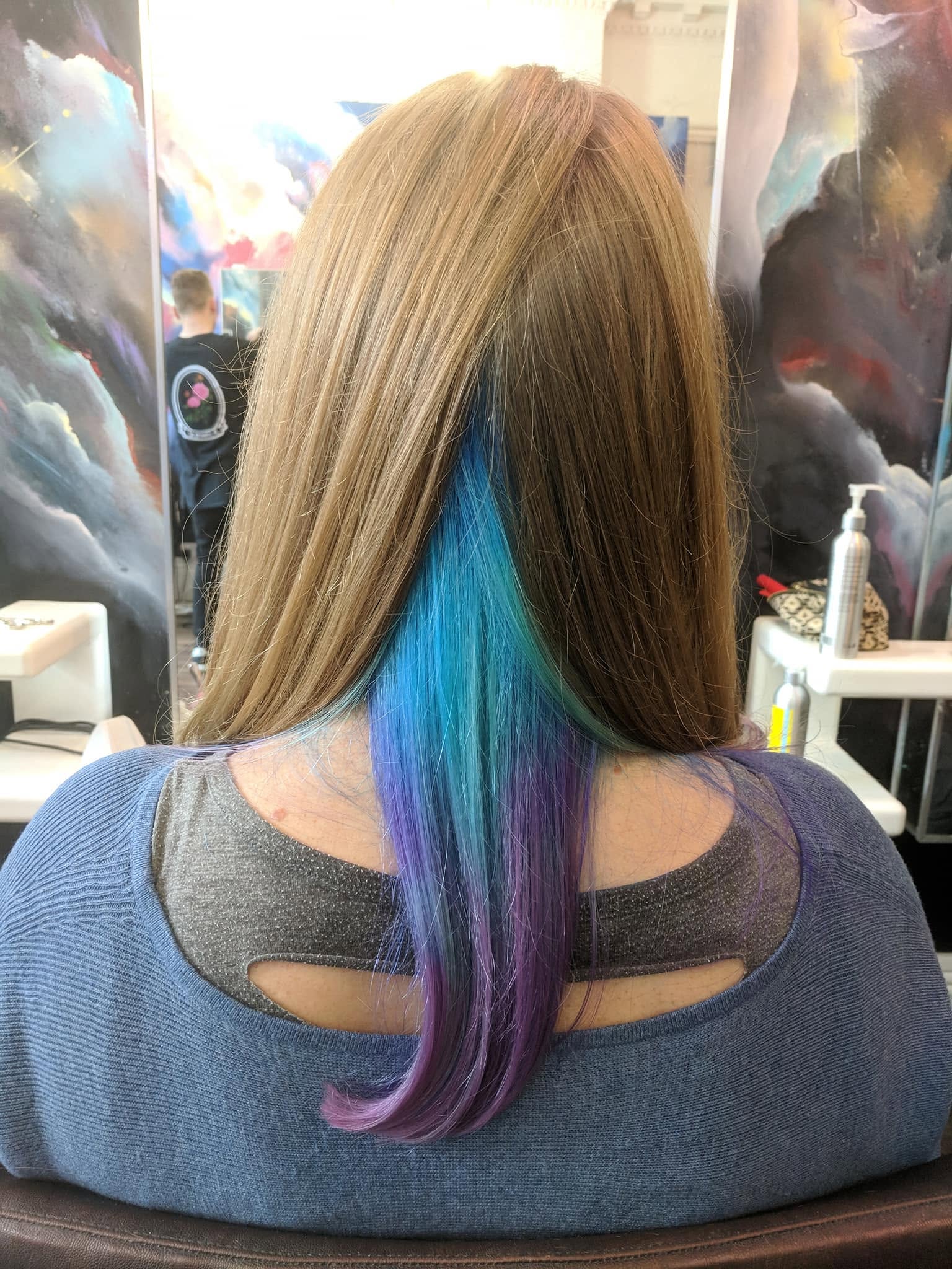 Hair transformation by The Loft Hair Studio