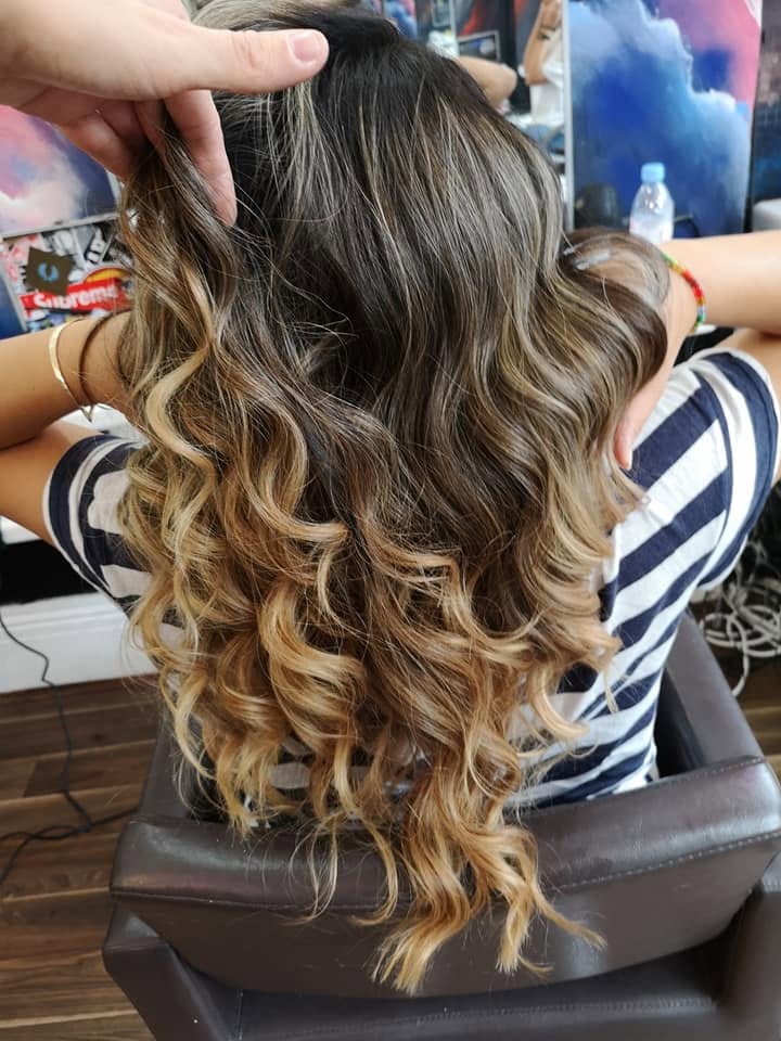 Hair transformation by The Loft Hair Studio