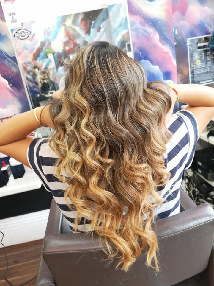 Hair transformation by The Loft Hair Studio