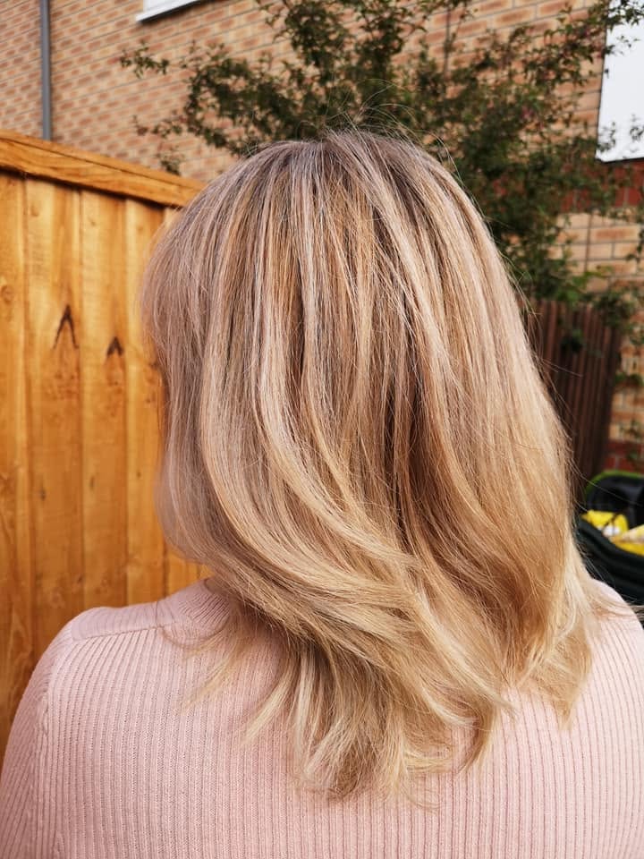 Hair transformation by The Loft Hair Studio