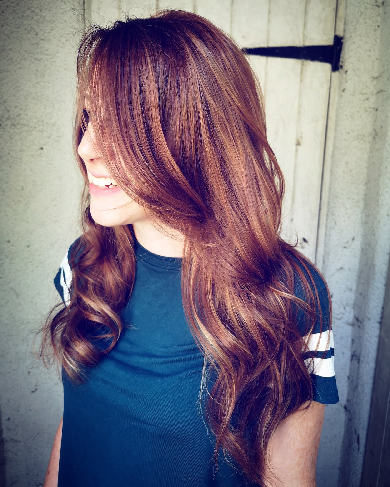 Hair transformation by The Loft Hair Studio