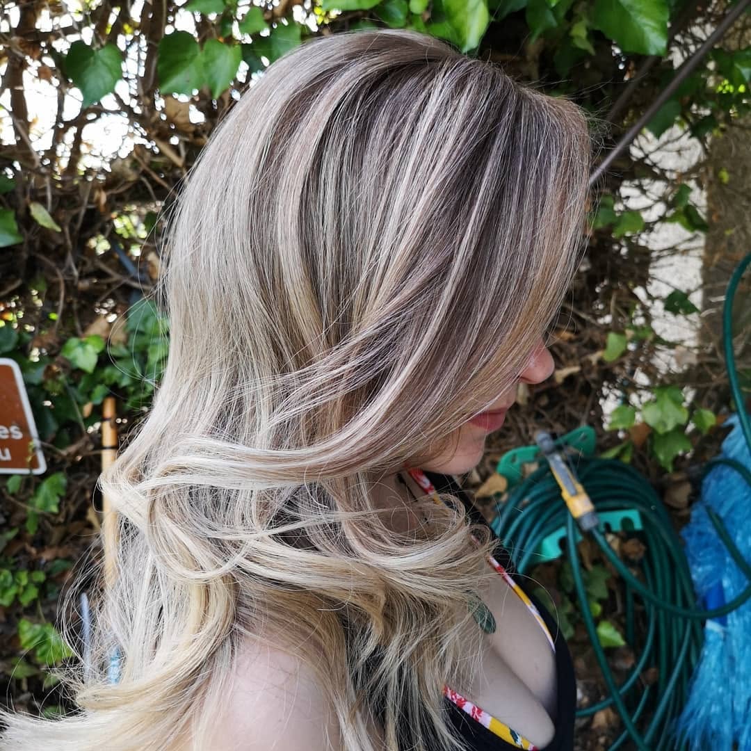 Hair transformation by The Loft Hair Studio