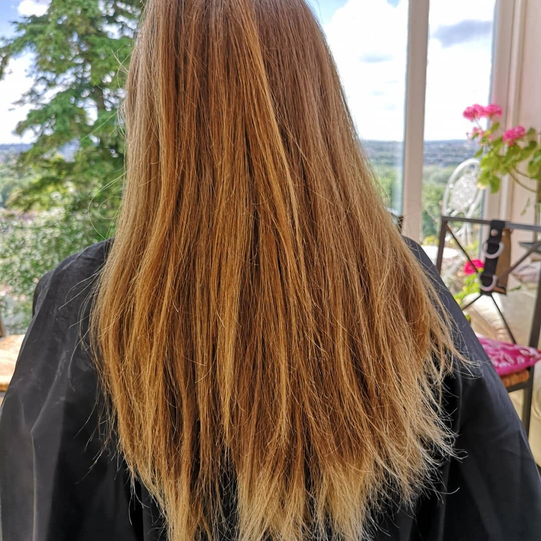 Hair transformation by The Loft Hair Studio