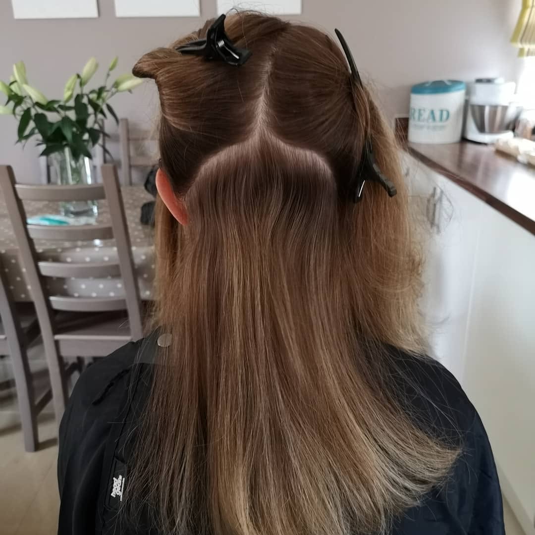 Hair transformation by The Loft Hair Studio