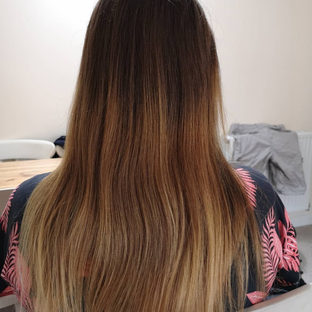 Hair transformation by The Loft Hair Studio