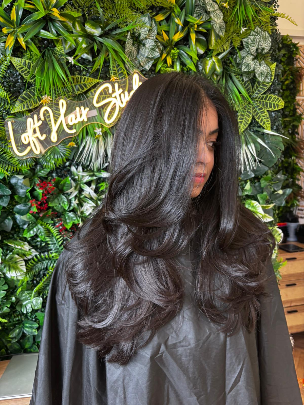 Hair transformation by The Loft Hair Studio