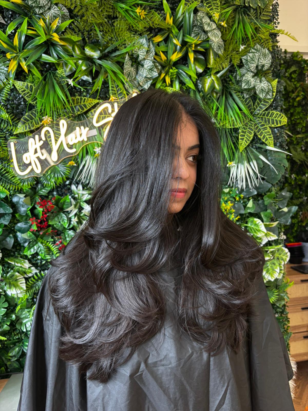 Hair transformation by The Loft Hair Studio